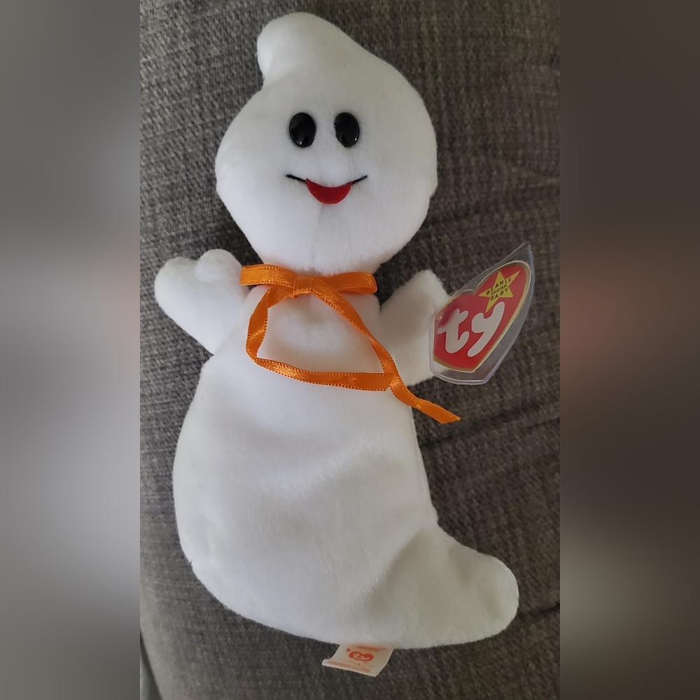 "SPOOKY" THE GHOST TY BEANIE BABY